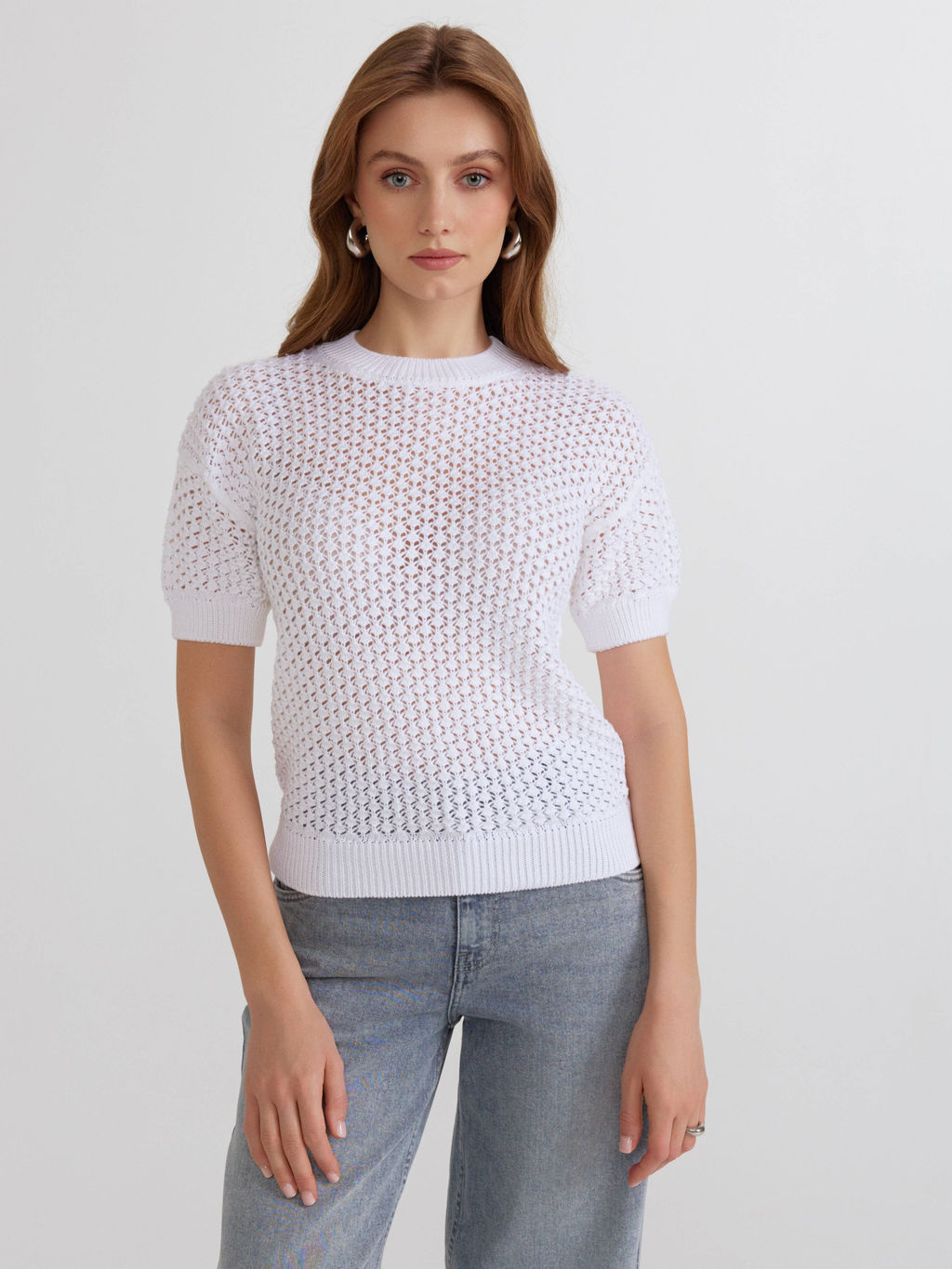 CONTE LDK2457 Джемпер женский white - Conte elegant фото 4