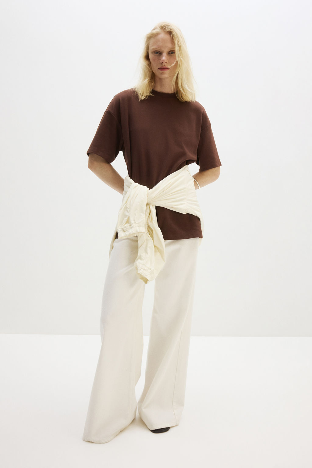 Camiseta Cooling Oversized Fit - H&m фото 6