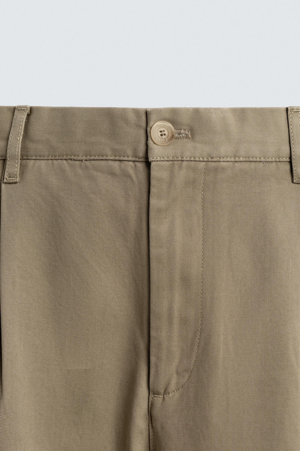 PANTAL?N CHINO RELAXED FIT PLIEGUES / Beige - Zara фото 8