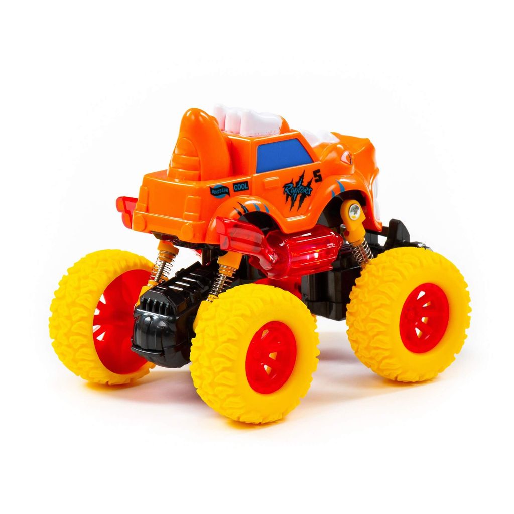 Монстр РАЛЛИ - Раптор, автомобиль инерционный (со светом и звуком) (в пакете) - Полесье фото 3