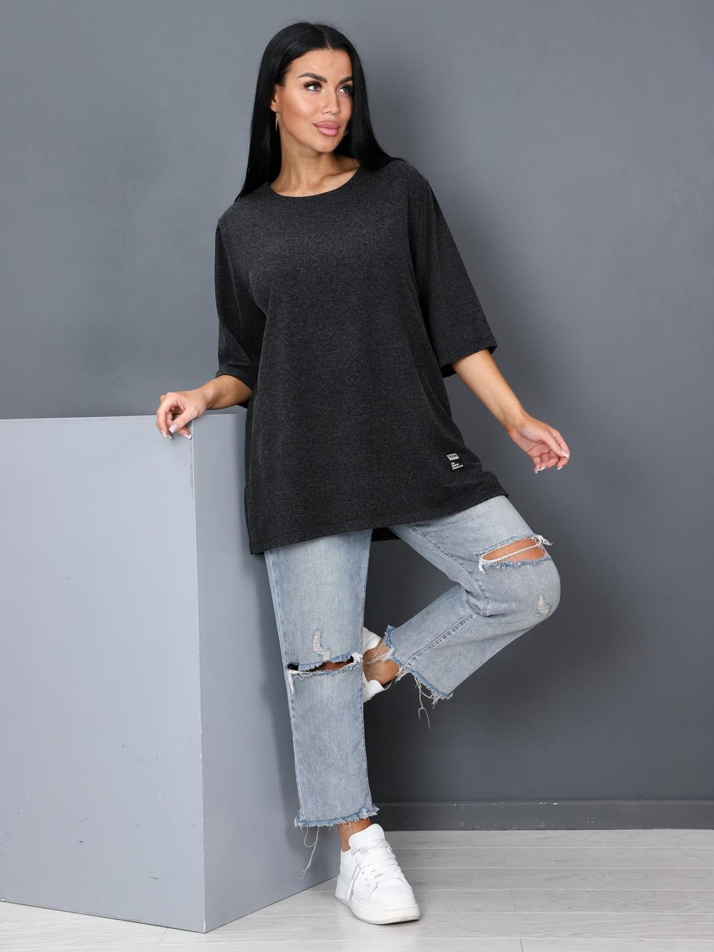 IV-CAPRIZ Омит - туника сиреневый  фото 11