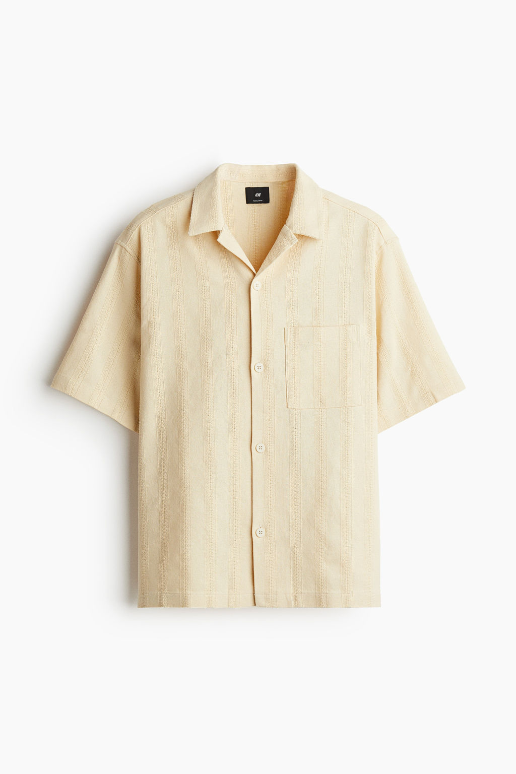 Camisa resort con textura Regular Fit - H&m фото 2