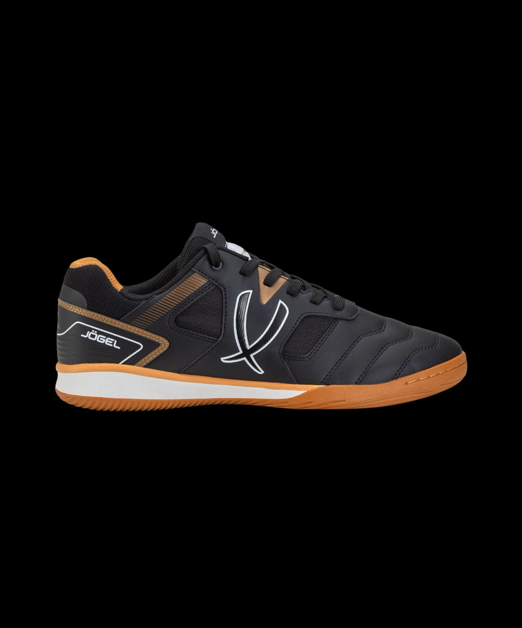 Бутсы зальные JOGEL Tornado 2.0 Black/gold  фото 5