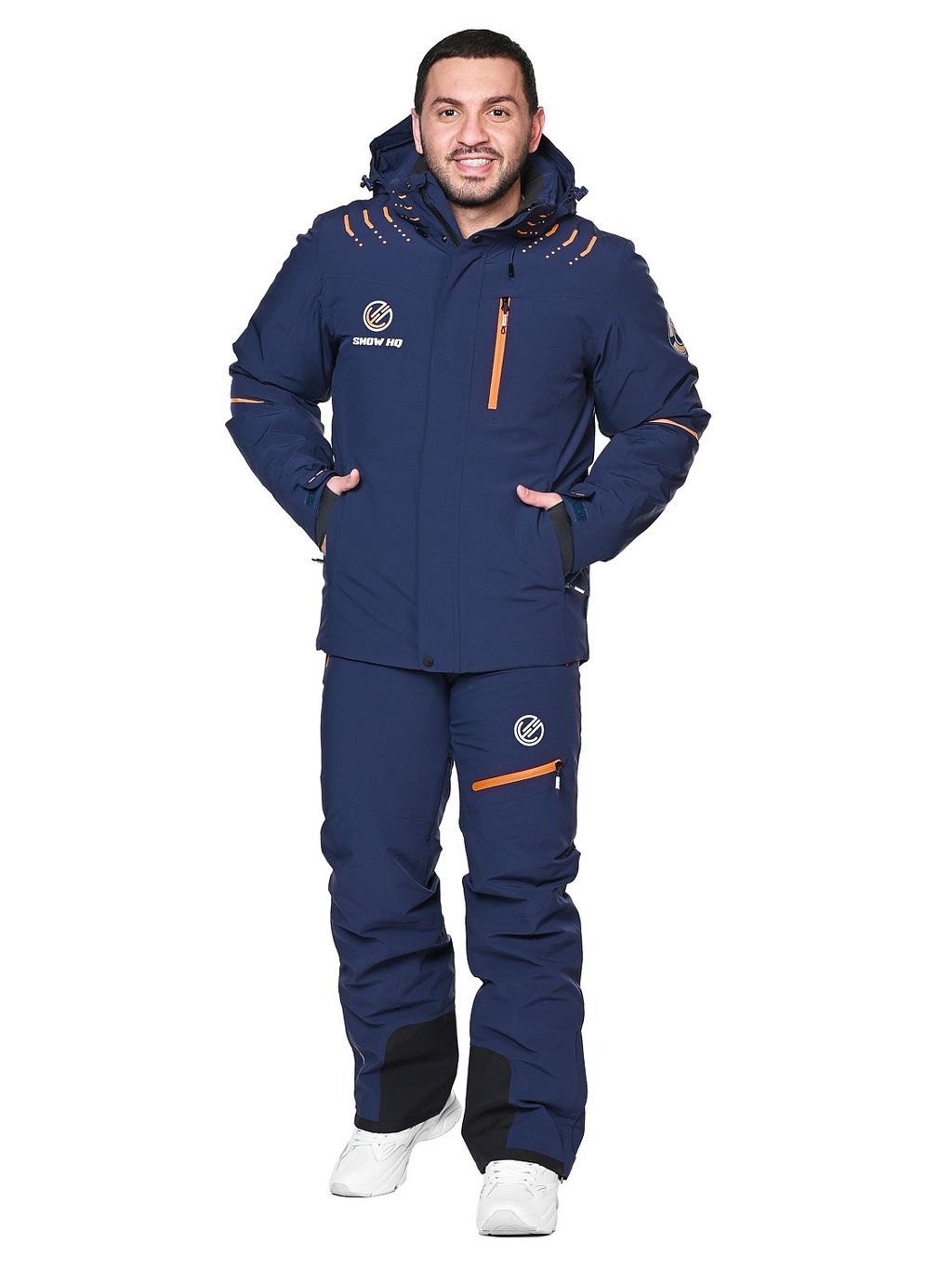 Костюм A-8987 Темно-синий