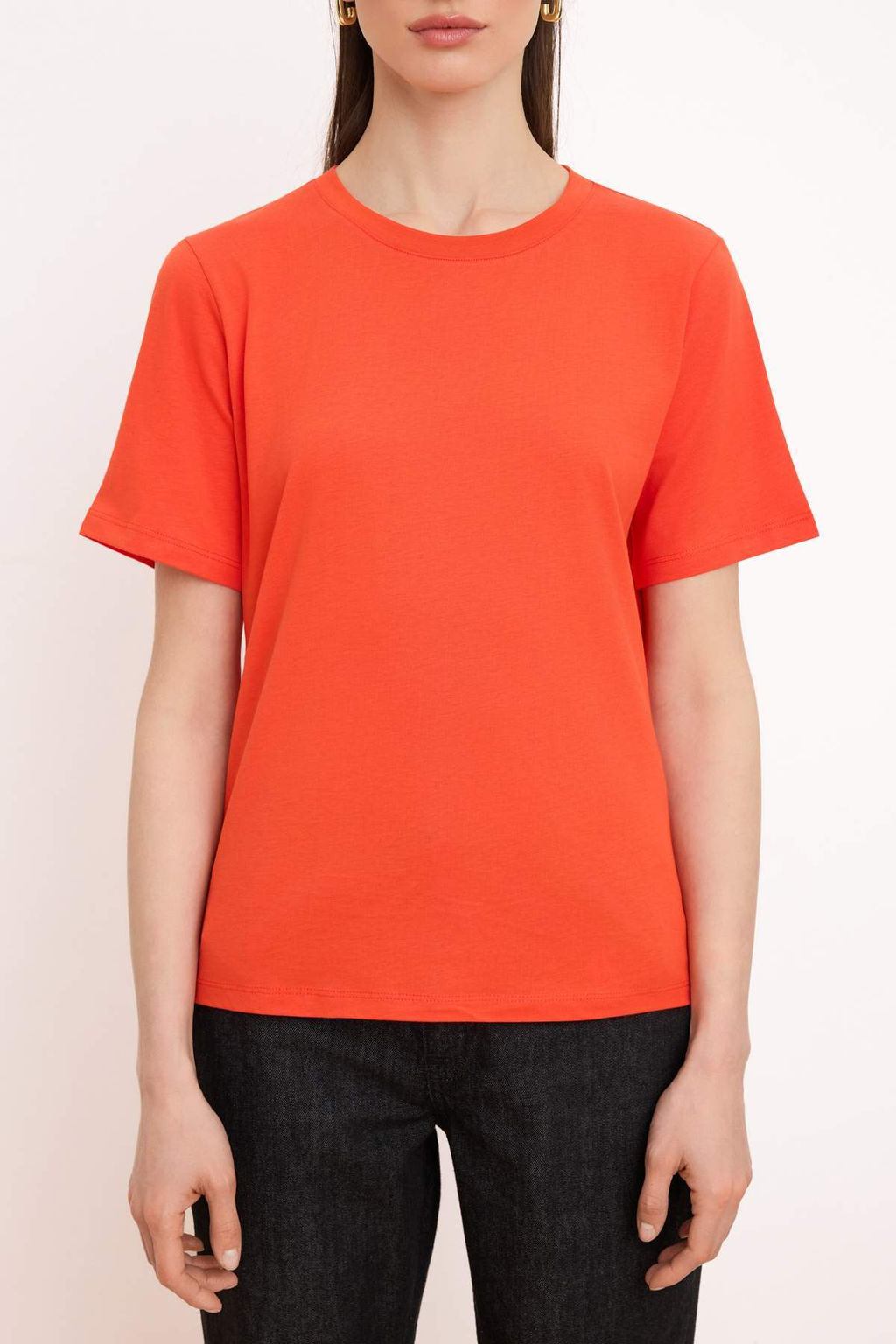 Koyu Kahverengi Regular/Normal Kal?p K?sa Kollu %100 Pamuk Orme T-Shirt TWOSS26TS00131 - Trendyolmilla фото 7