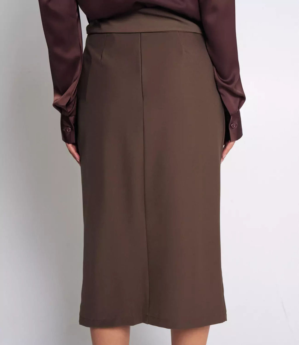 Юбка #КТ8085 (1), хаки