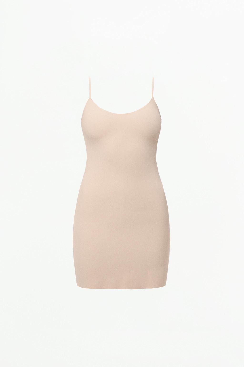 SHORT SHAPEWEAR SLIP DRESS - Zara фото 3