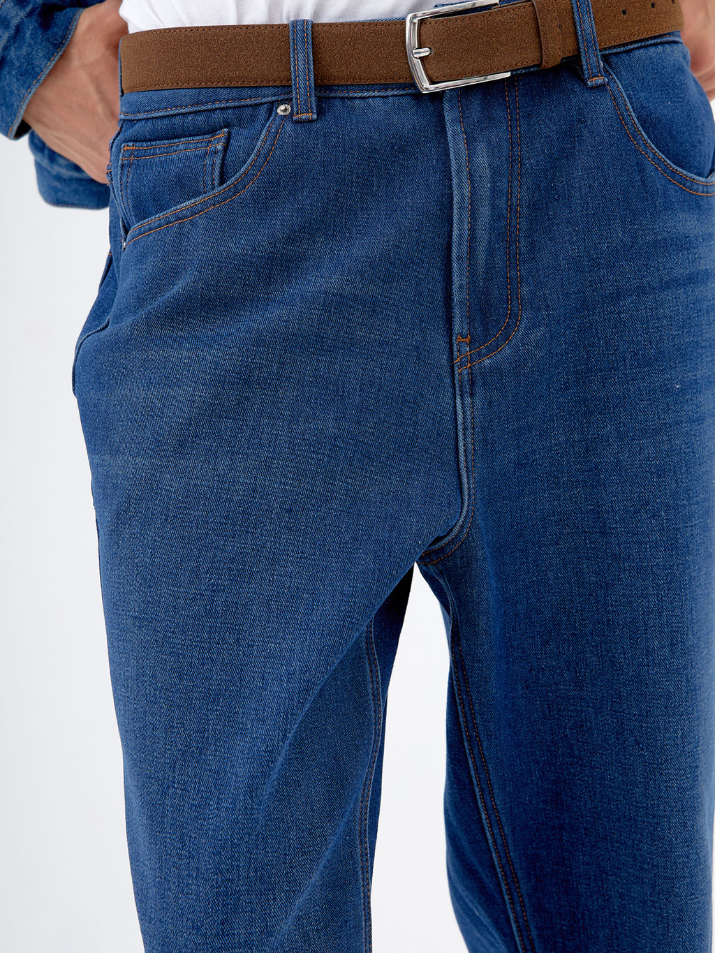 Утепленные Мужские джинсы BAGGY - Mossmore фото 6