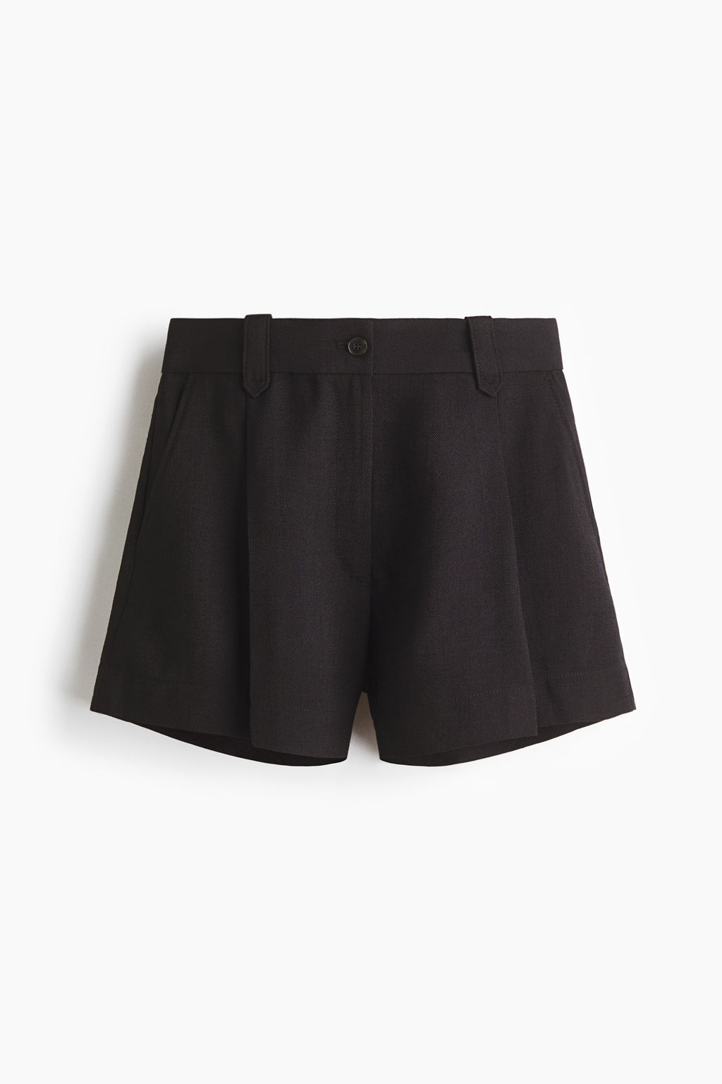 Pantal?n corto con pliegues - H&m фото 7