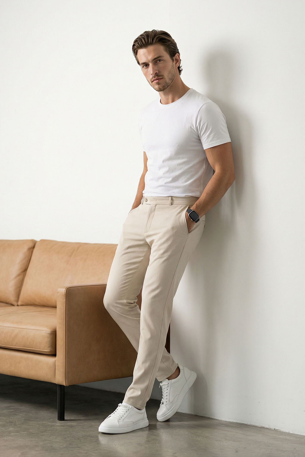 Siyah Slim Fit Erkek Pantolon TMNSS26PL00022 - Trendyolmilla фото 5