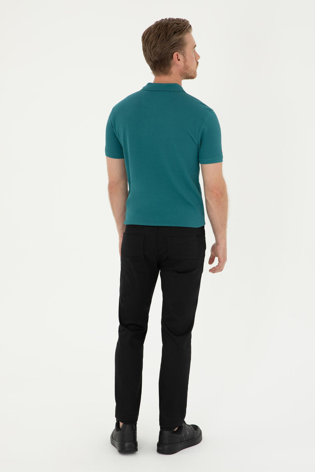 U. S. Polo Assn / Мужские черные джинсовые брюки - U.s. polo assn фото 10