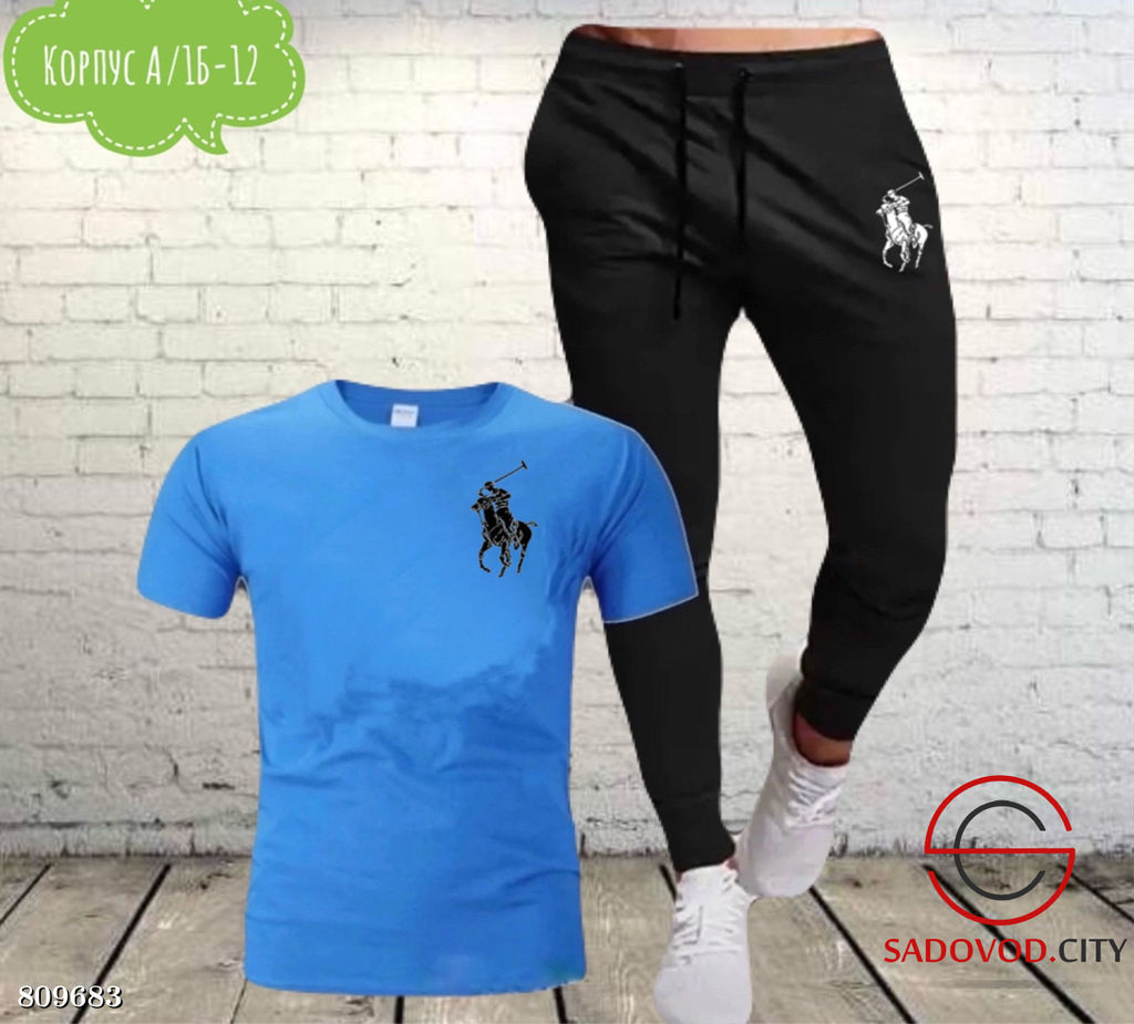 Костюм для мужчин, хлопок - Bruno фото 3