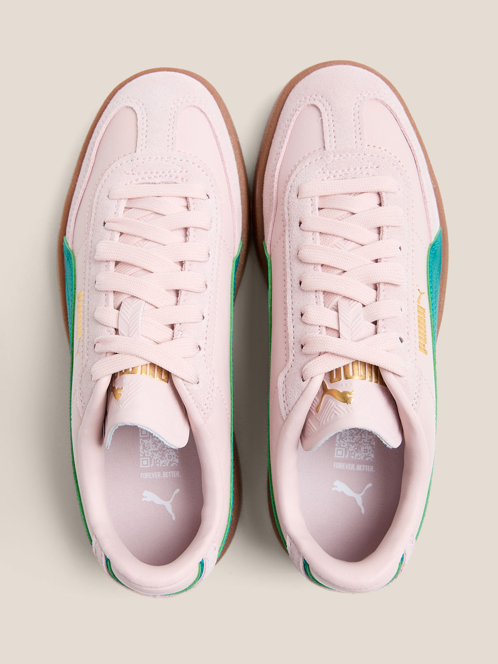 Женские кеды PUMA Puma Club II Era Артикул 4587810, светло-розовый