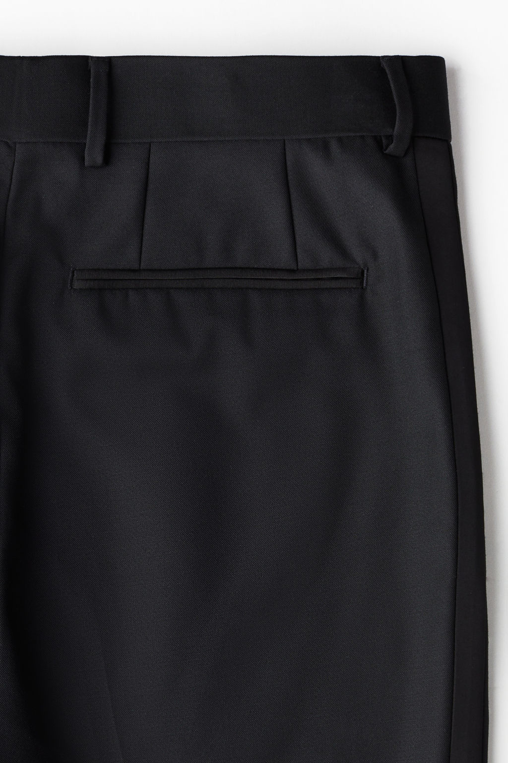 Pantal?n de esmoquin en mezcla de lana Slim Fit - H&m фото 6
