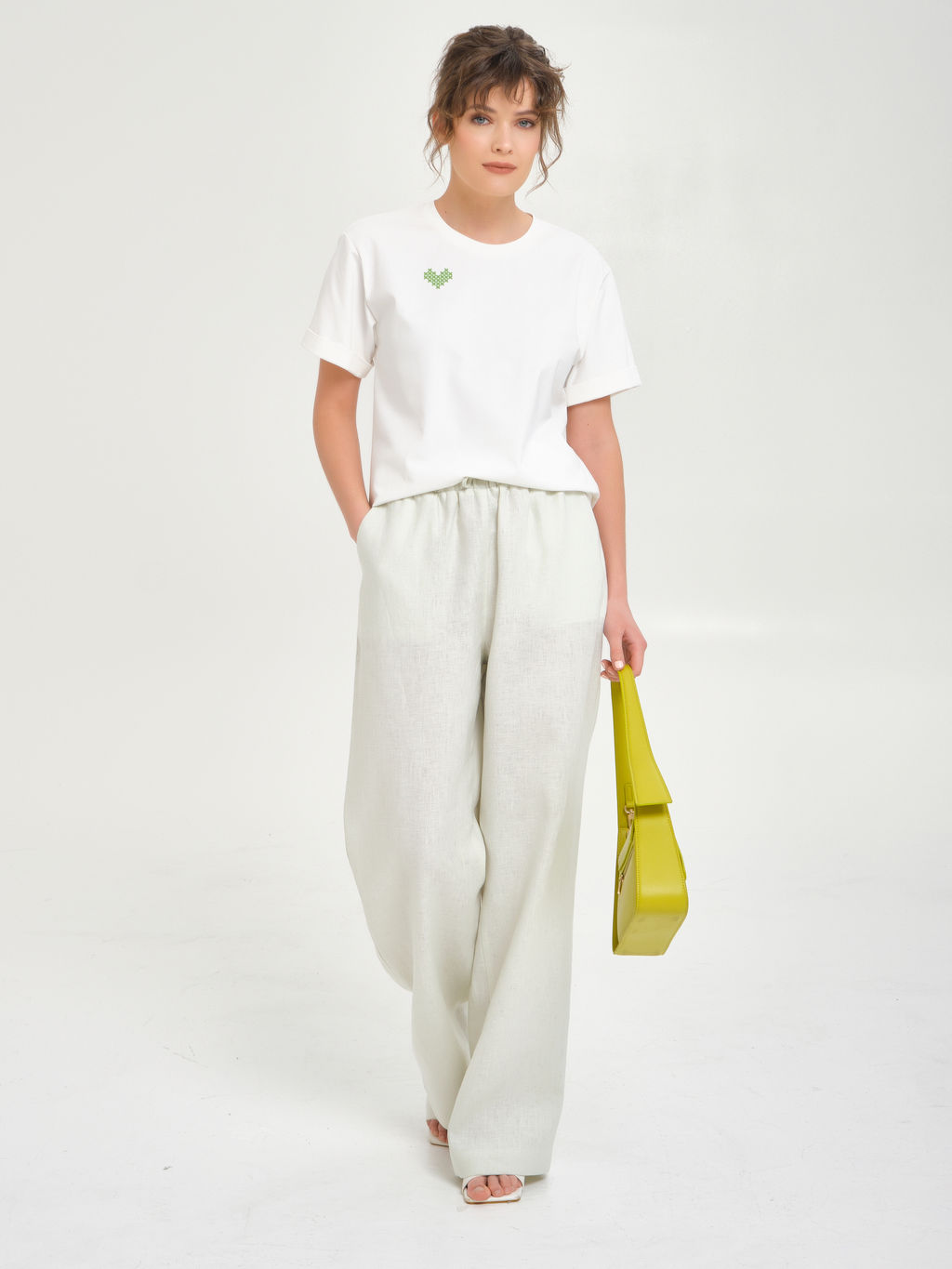 Брюки изо льна - Stilla фото 9