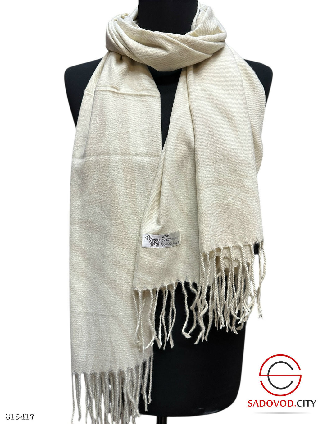 Палантин женский с принтом