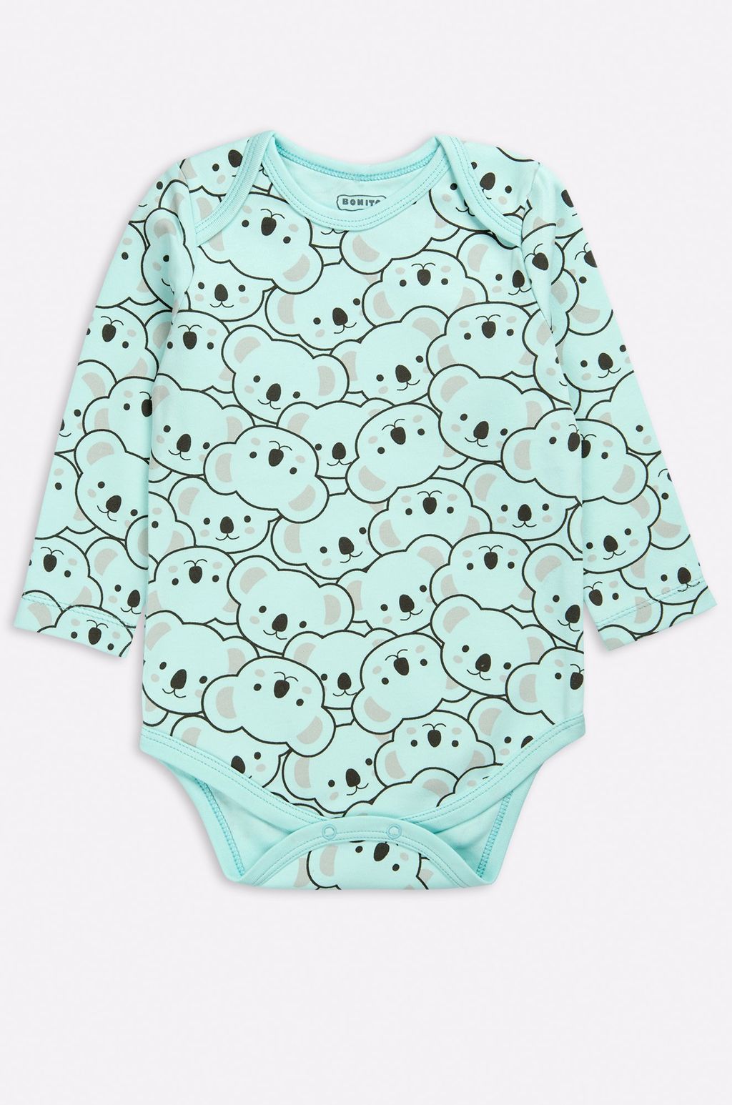 Хлопковое детское боди из интерлока Bonito  фото 4