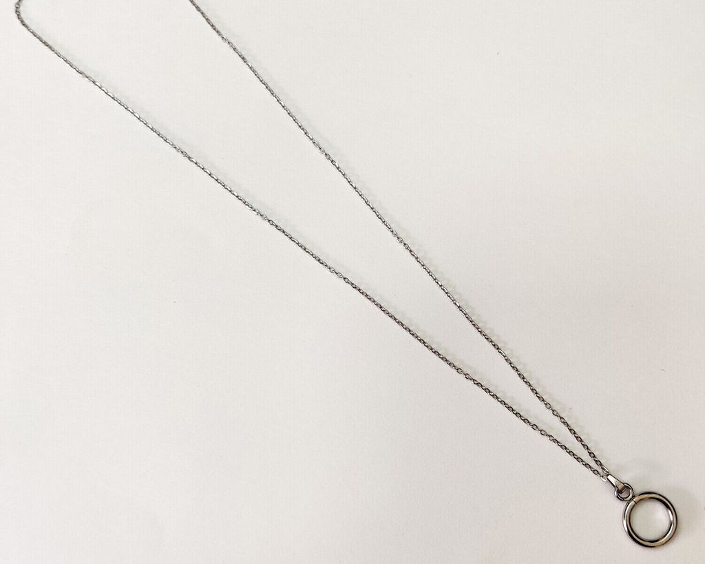 Кулон из стали на цепочке