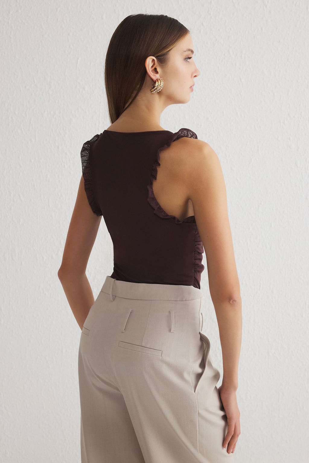 TRENDYOLMILLA Cok Renkli Zebra Desenli Astal? Tul Orme Body TPRSS25BD00003  фото 5