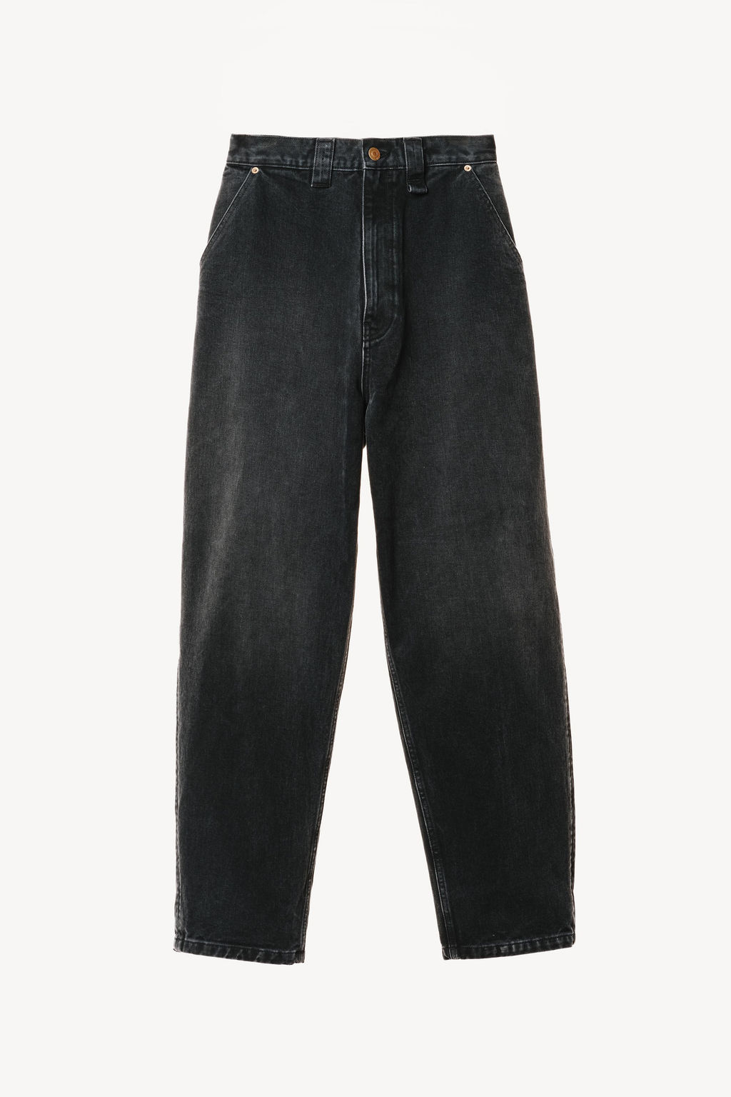 JEANS HIGH RISE BARREL FIT WILLY CHAVARRIA X ZARA / Negro  фото 4