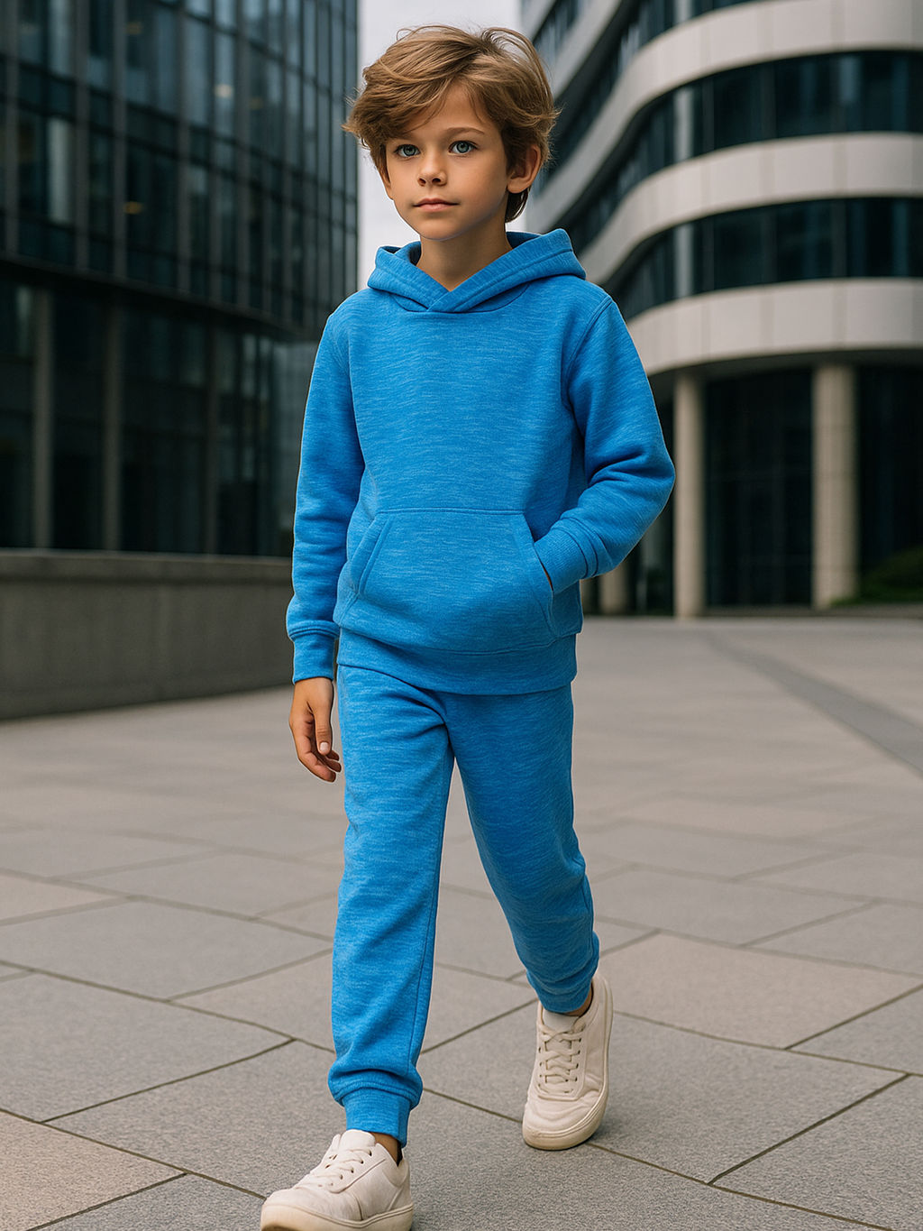 Костюм детский флисовый бирюза 7043кт (116, 60)