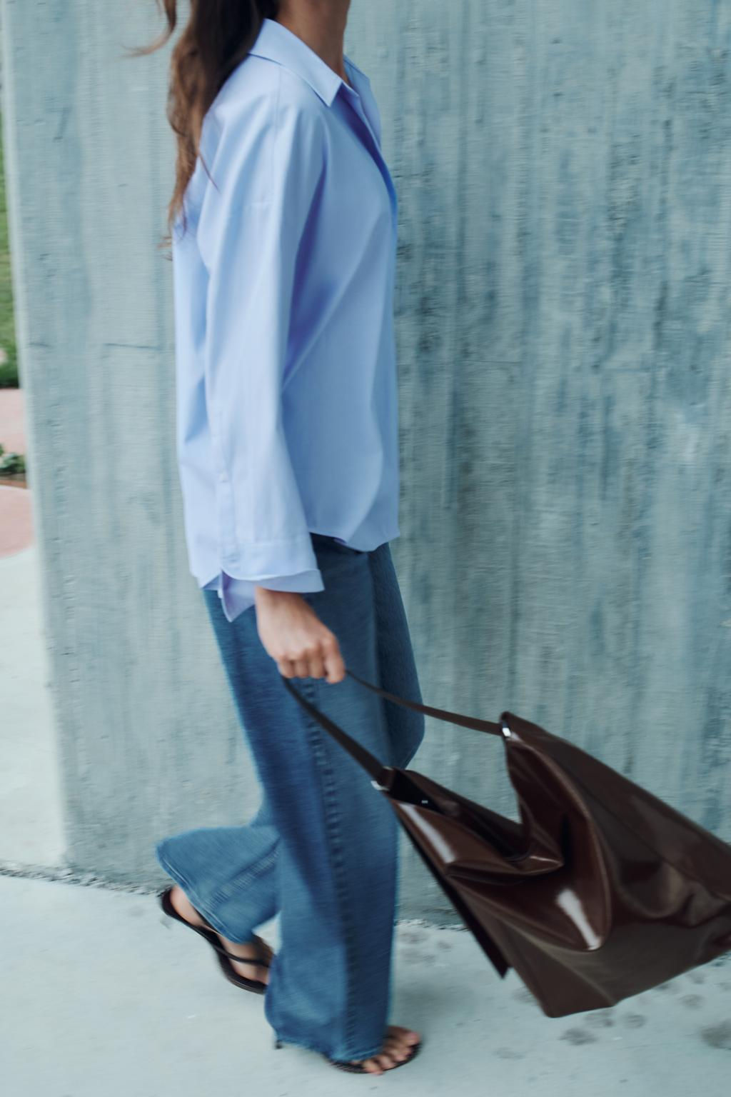 Z1975 HIGH-RISE STRAIGHT JEANS - Zara фото 3