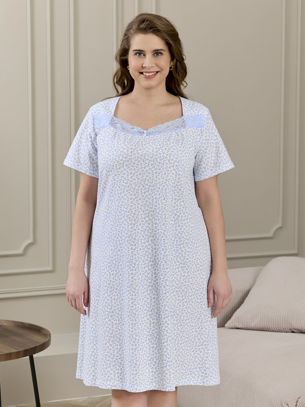 Ночная сорочка Мадера-3 из хлопка - Виотекс фото 20