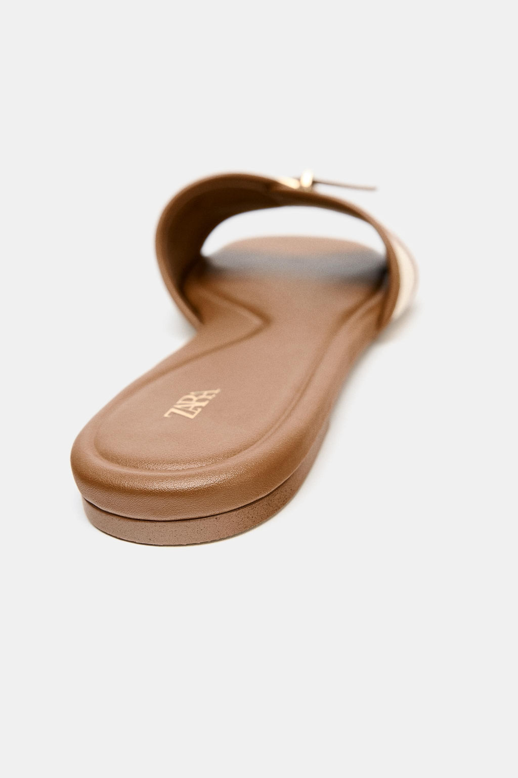 FLAT CANVAS SANDALS WITH BUCKLE - Zara фото 5