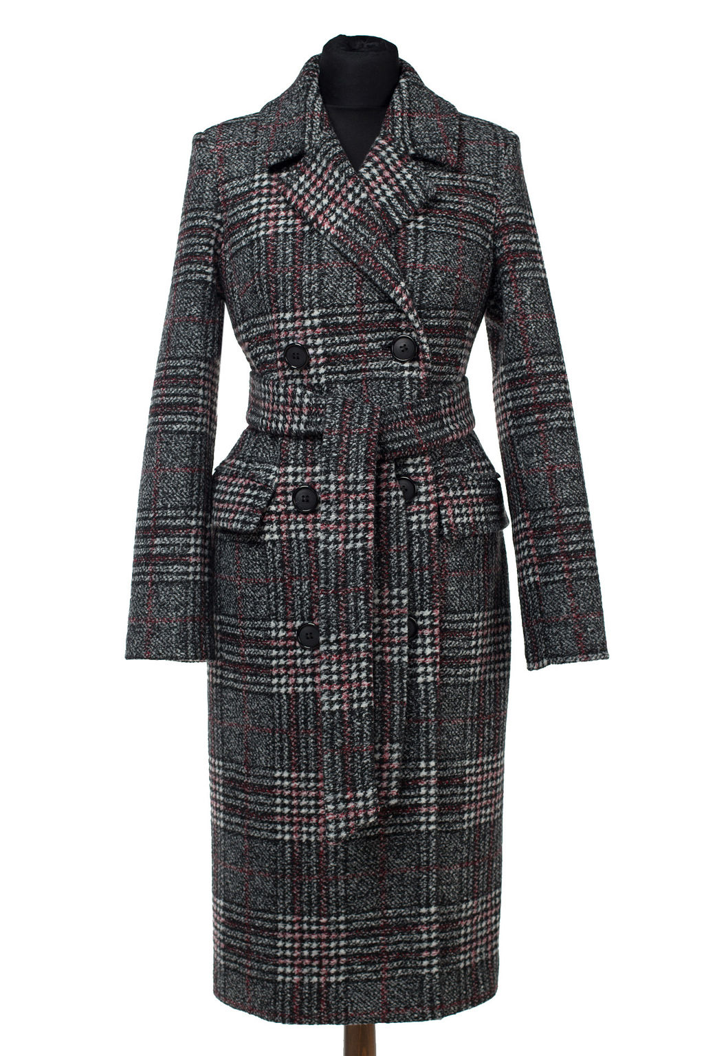 Пальто женское демисезонное (пояс) - El podio фото 8