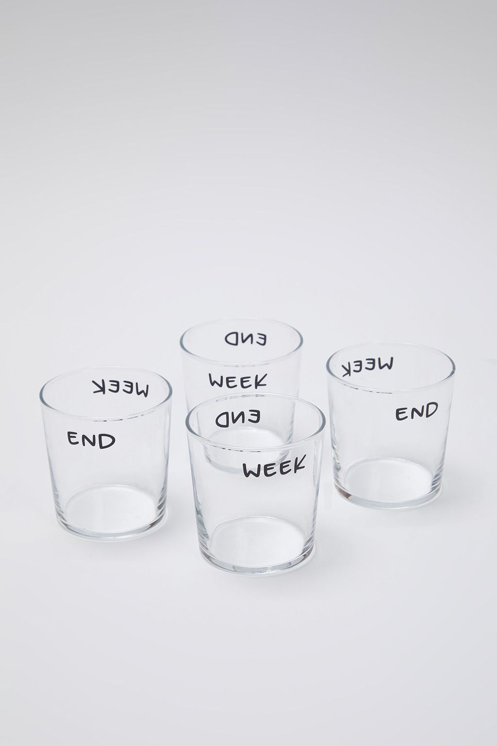 Trendyolmilla Home 4lu Bask?l? Bardak Seti TPHSS25BRD00007