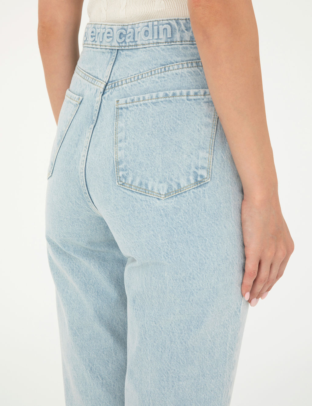 A__k Mavi Mom High Waist Fit Jean Pantolon
