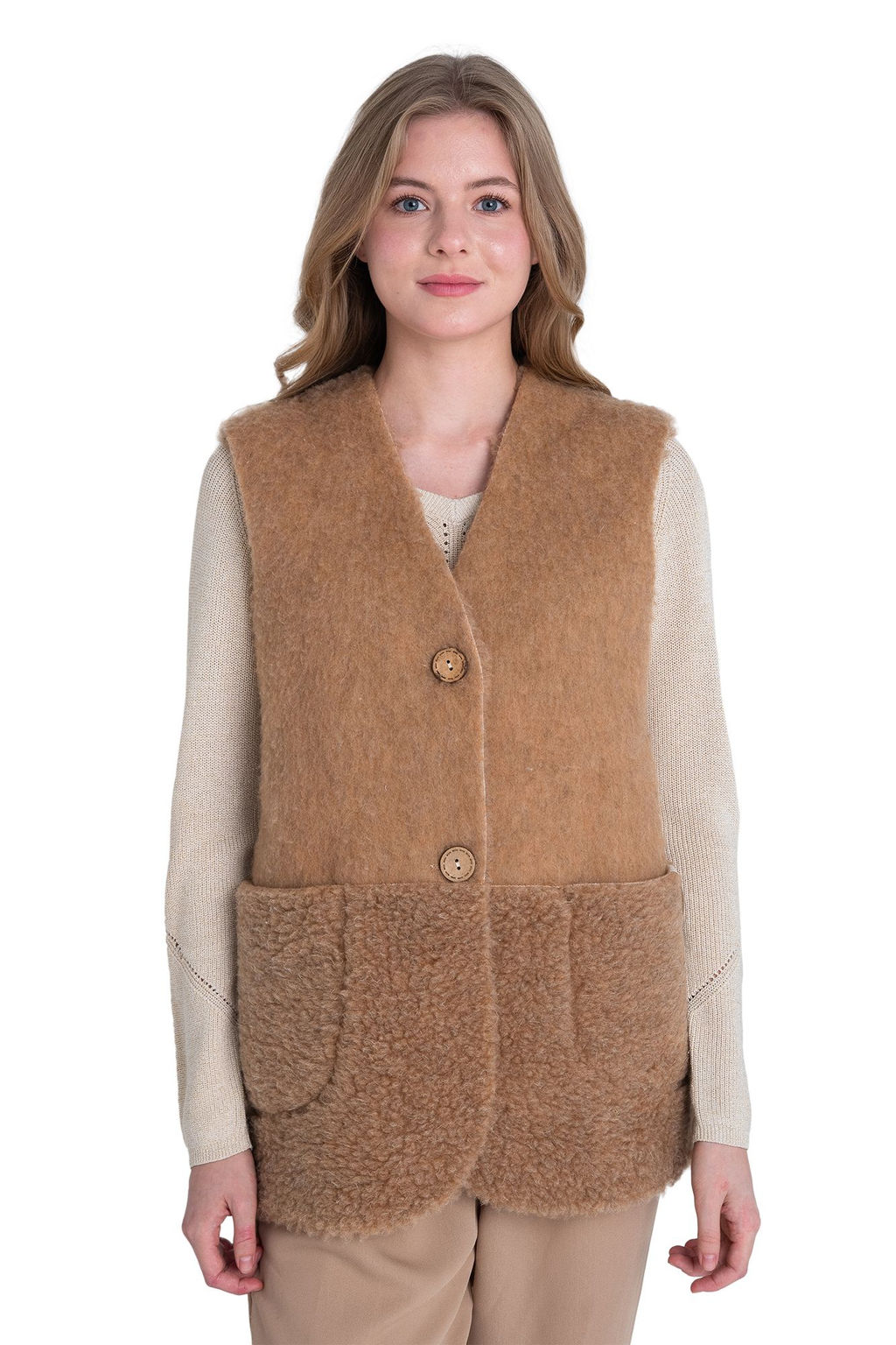 Жилет женский Комфорт - Woollamb фото 18