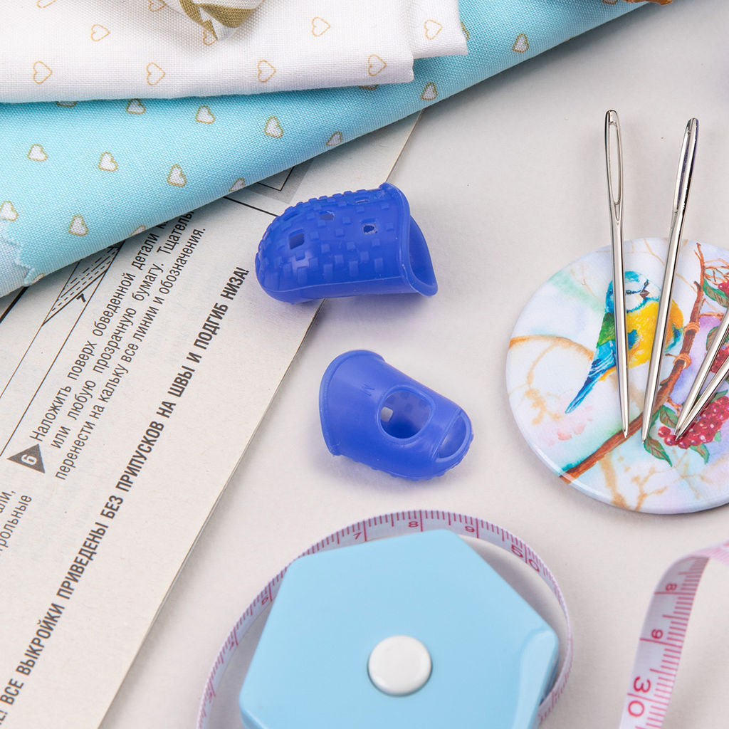 Gamma NGR-02 Наперсток резиновый силикон 2 шт в блистере 2 размера: M, L