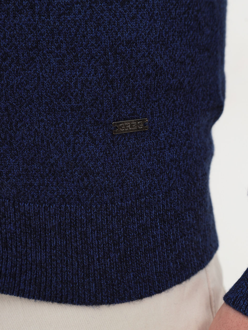 Кардиган мужской GREG G135-DA53 синий/голубой  фото 5