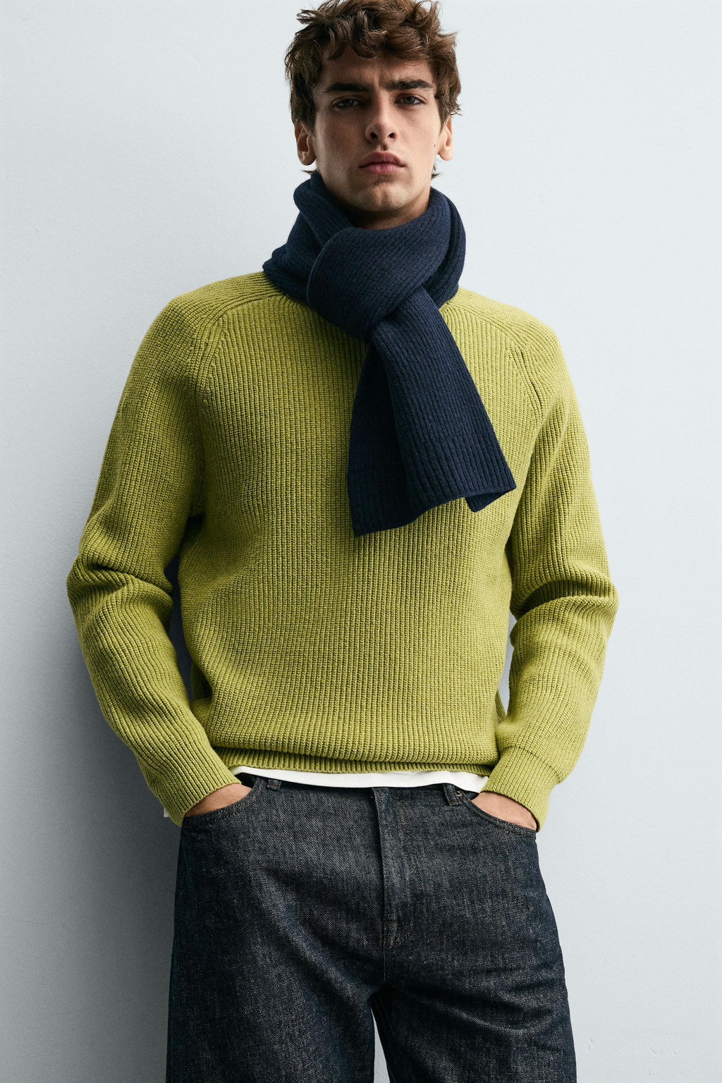 RIBBED TEXTURE SWEATER