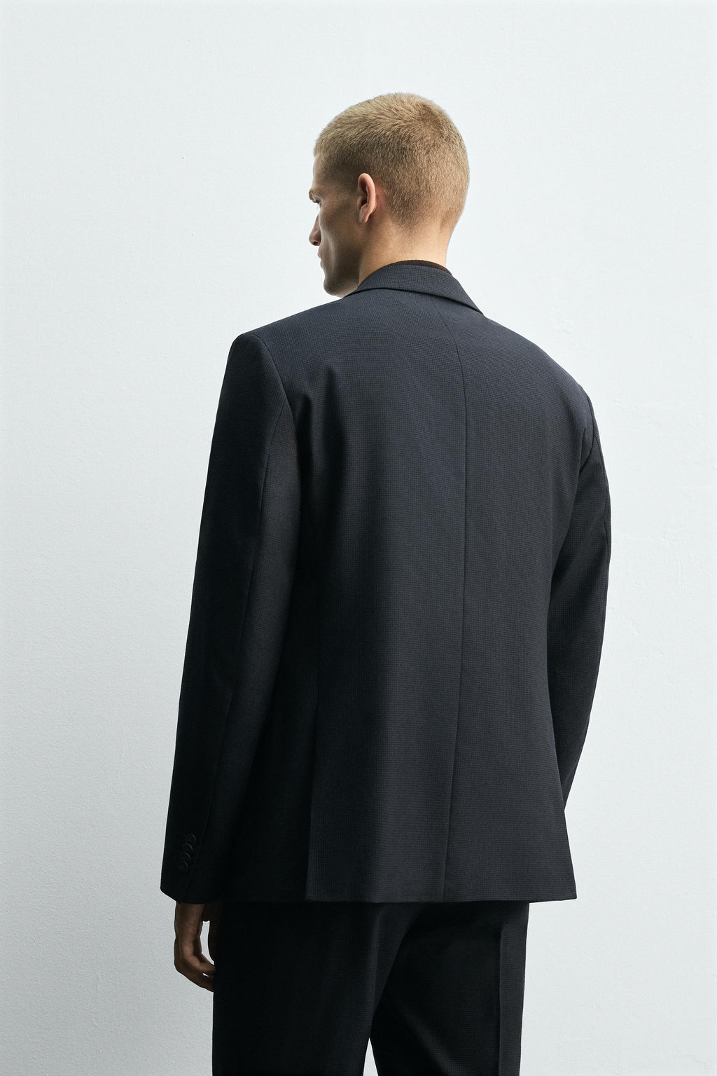 HOUNDSTOOTH SUIT BLAZER - Zara фото 3