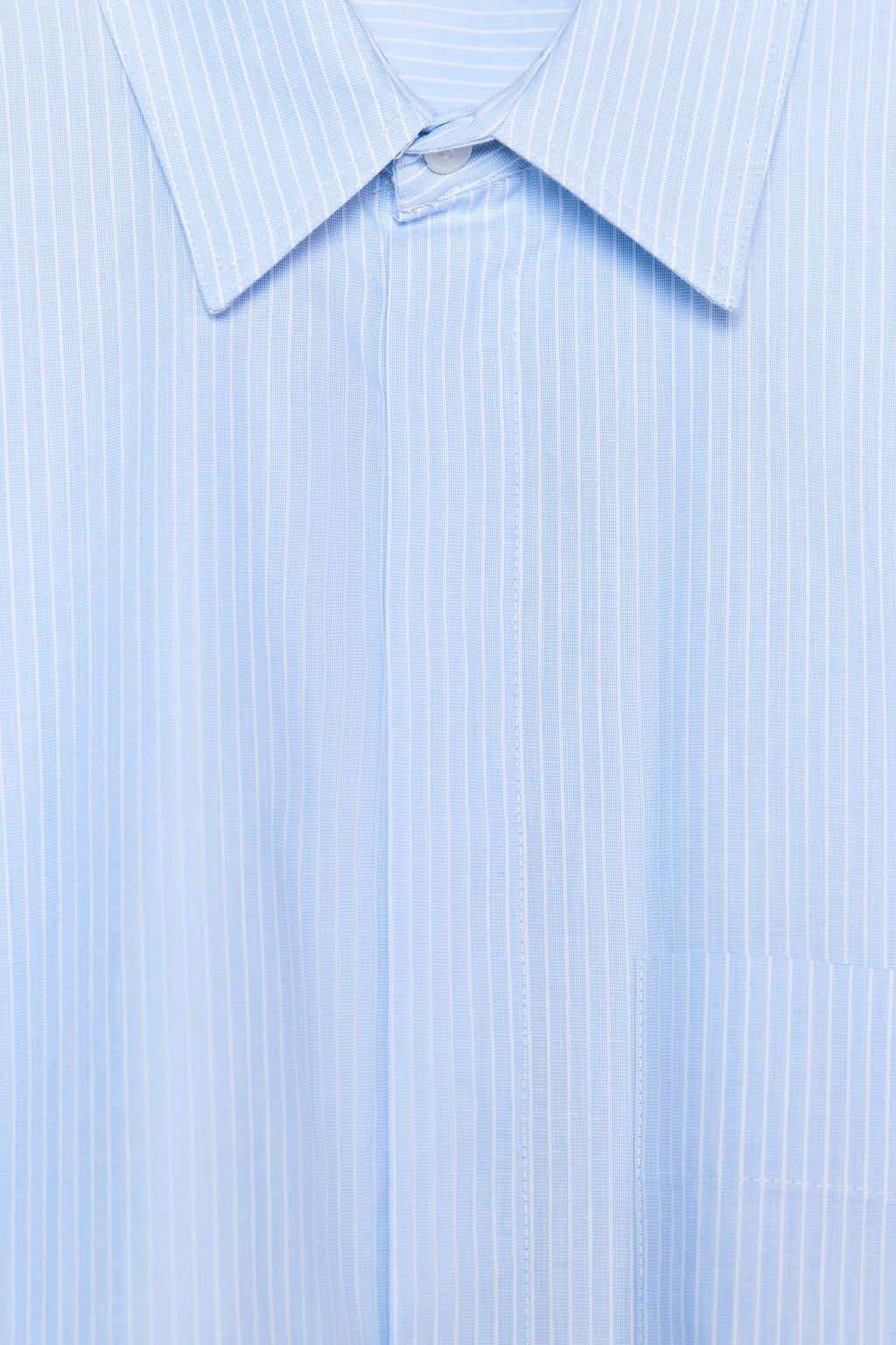 POPLIN CROP SHIRT - Zara фото 14