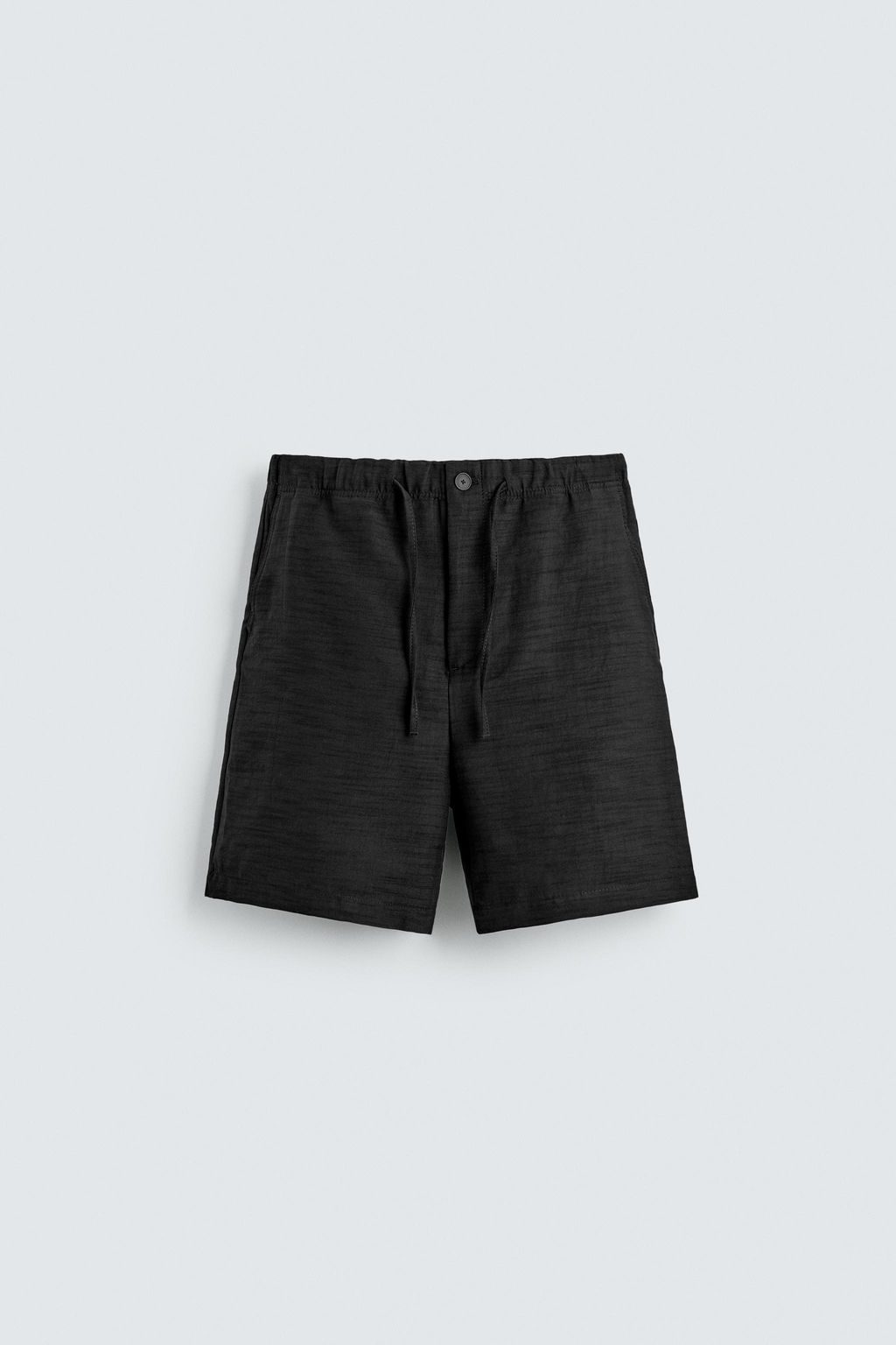 BERMUDA FLUIDA RELAXED FIT / Negro - Zara фото 6