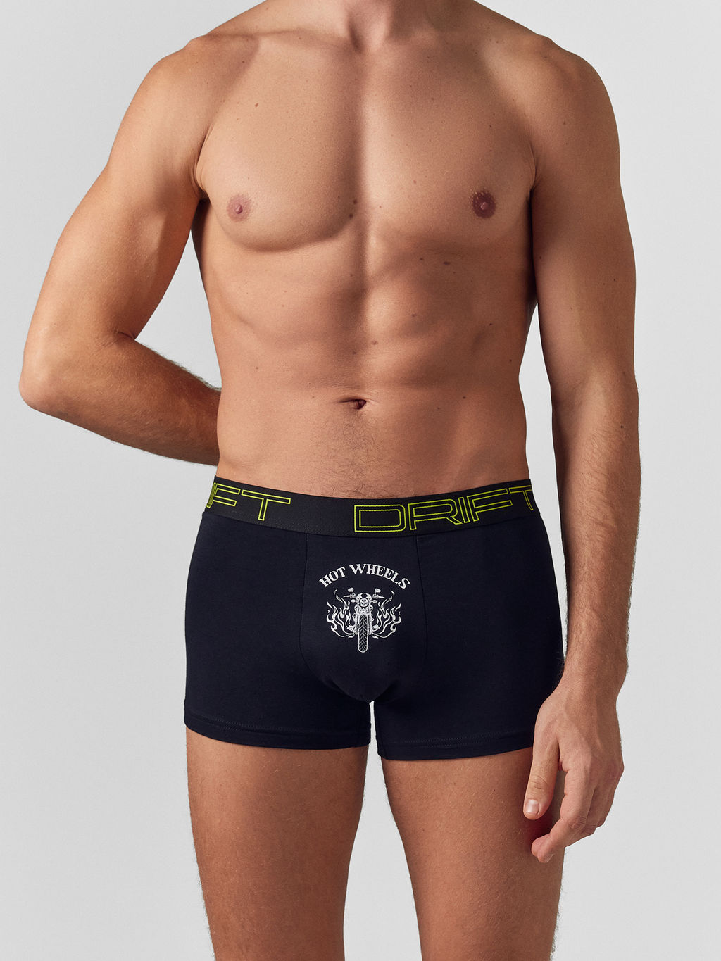 Цена за 2 штуки! Трусы боксеры мужские черные с принтом - Mark formelle фото 4