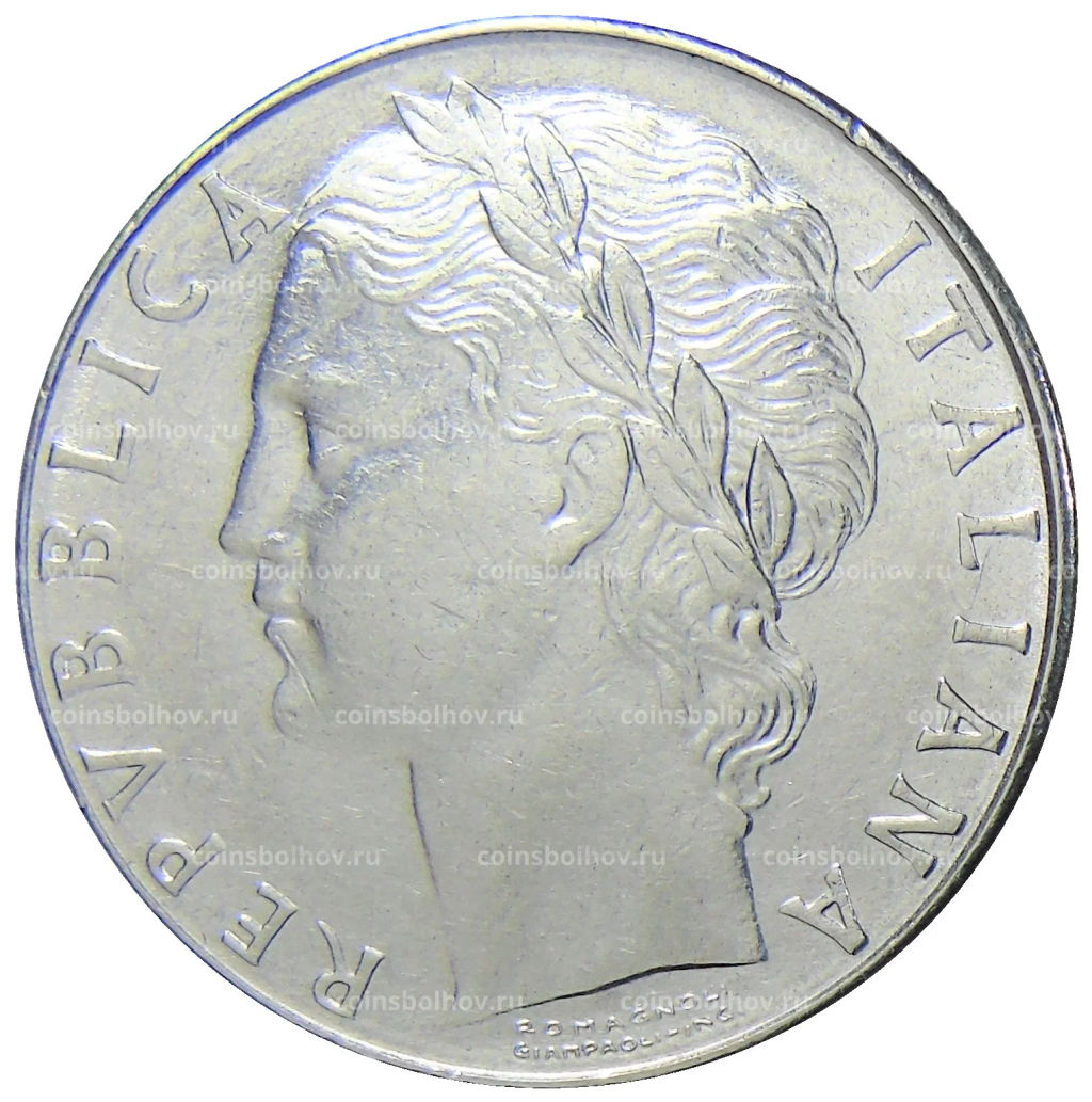 Монета 100 лир 1981 года Италия