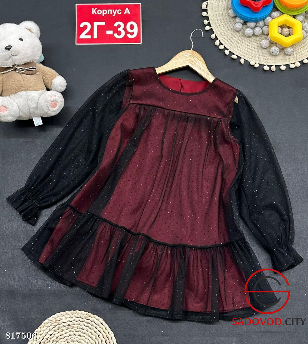 Платье для девочки нарядное - Bruno фото 4