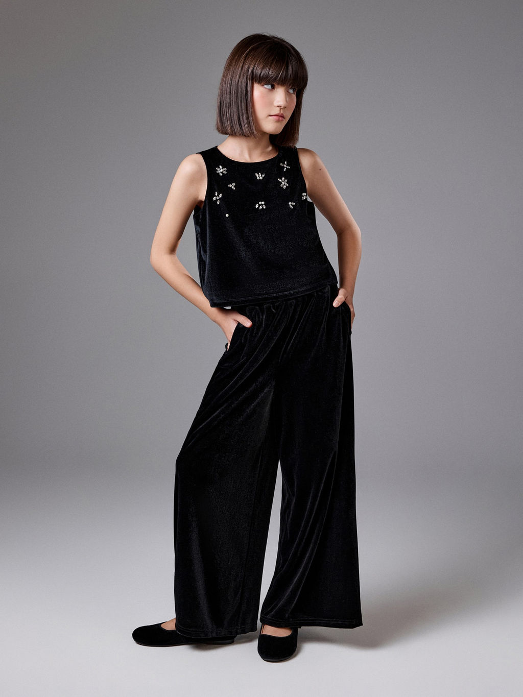 ACOOLA / Брюки детские для девочек Ramsar_pn черный