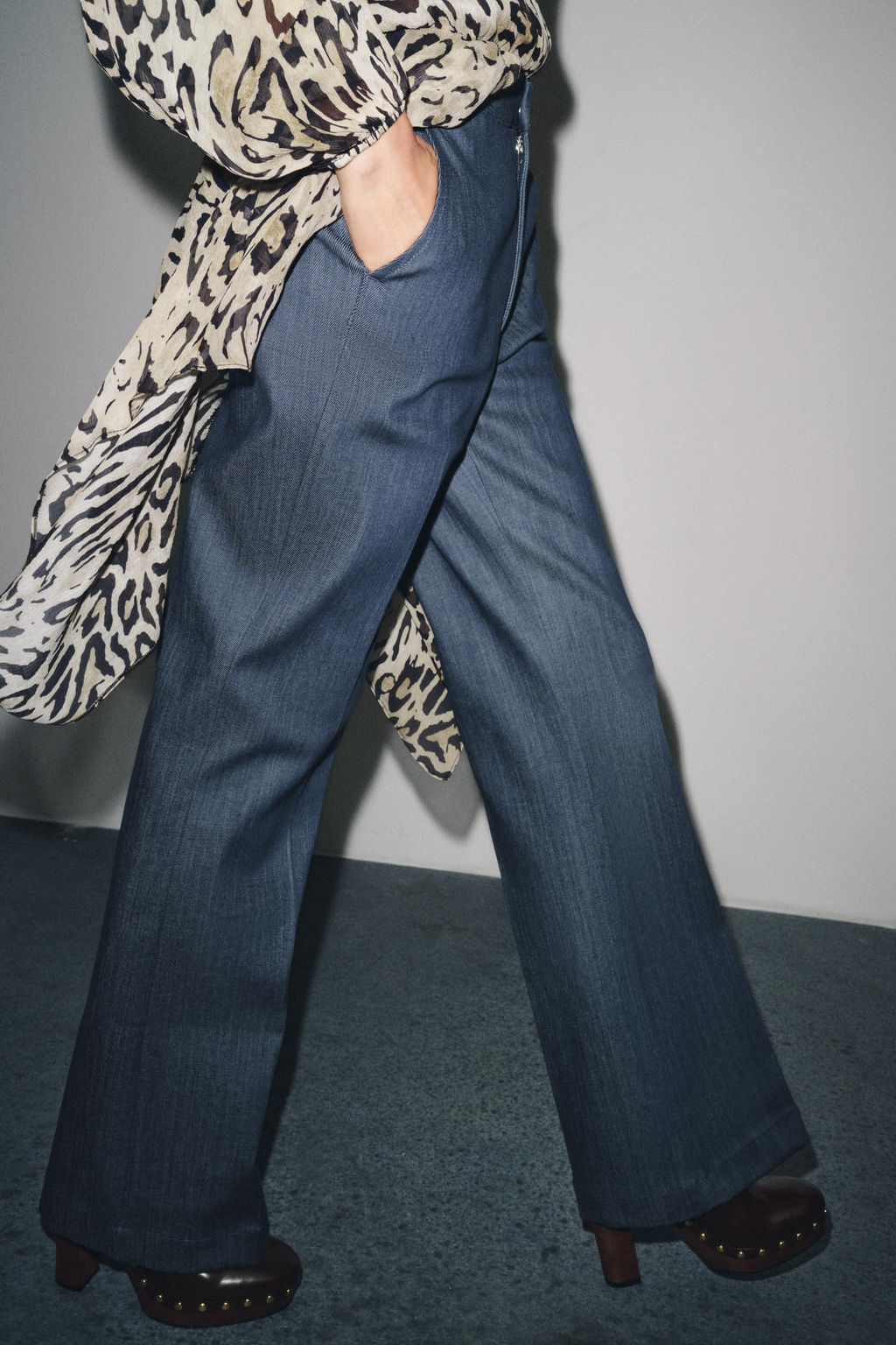 ZW COLLECTION MINIMALIST TROUSERS - Zara фото 4
