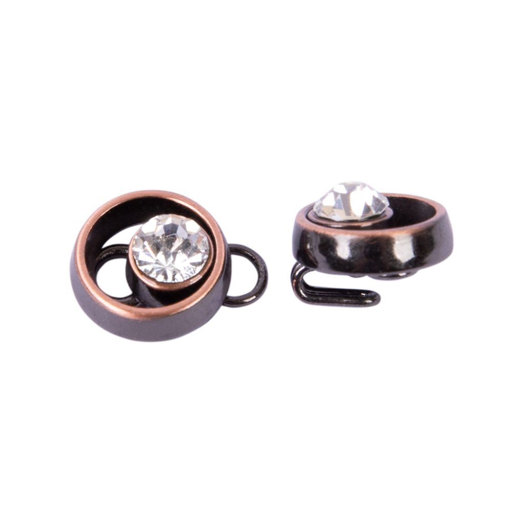 Micron GH 1020 Застёжка 10 шт №15 шлифованная медь