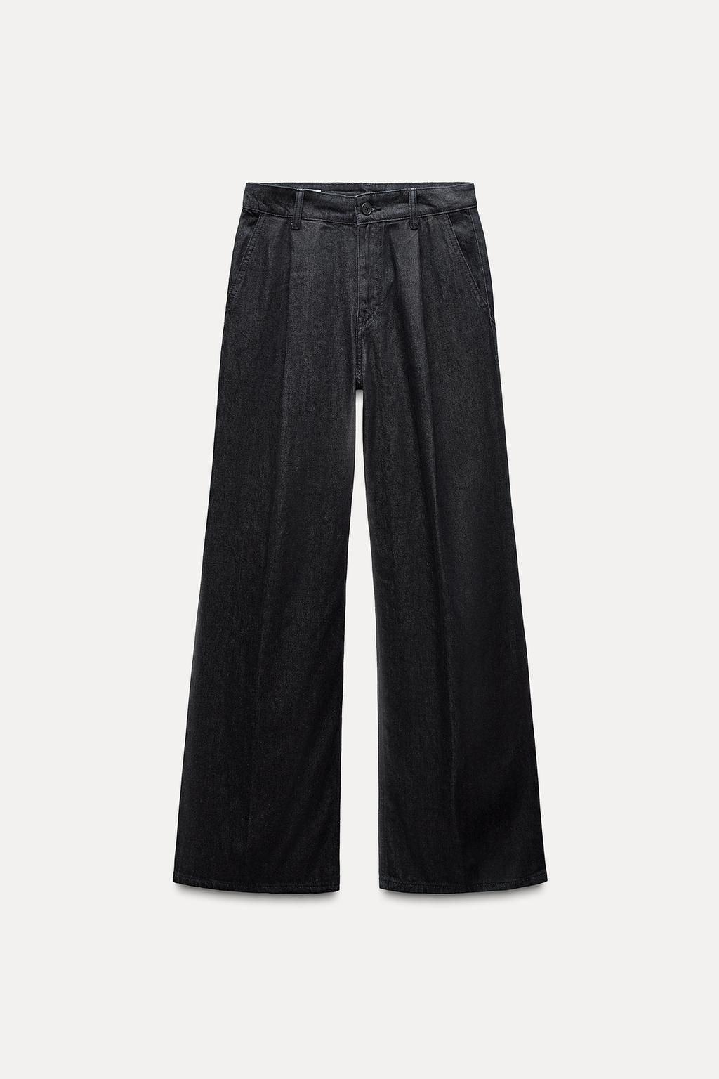 DARTS TRF DENIM TROUSERS - Zara фото 2