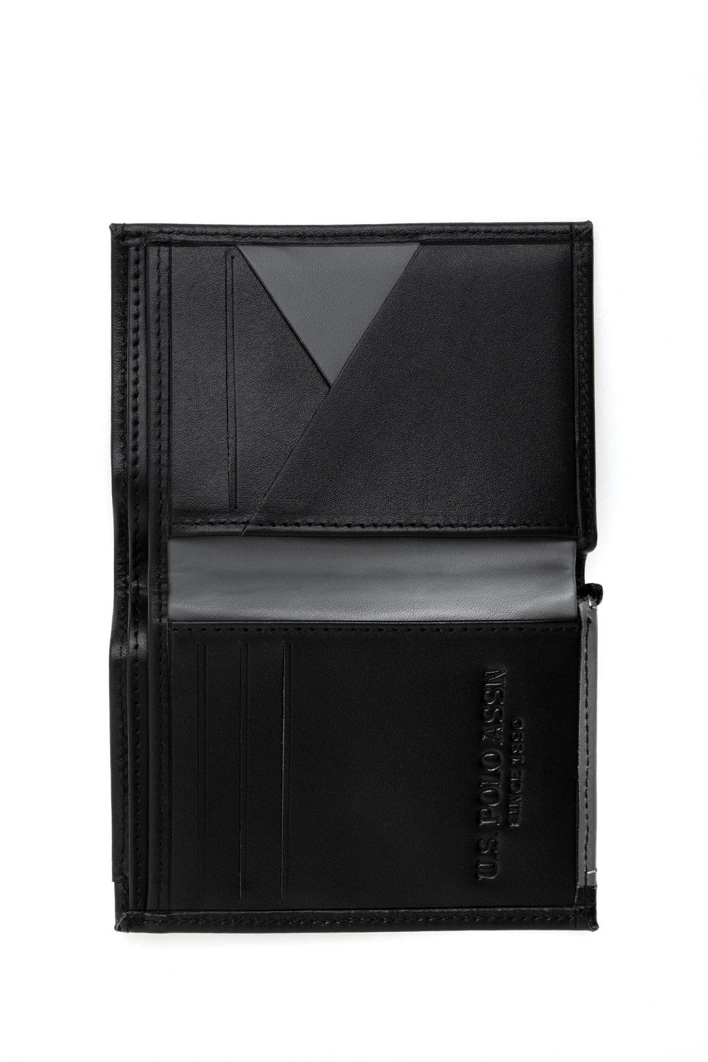 Мужской черный кошелек - U.s. polo assn фото 5