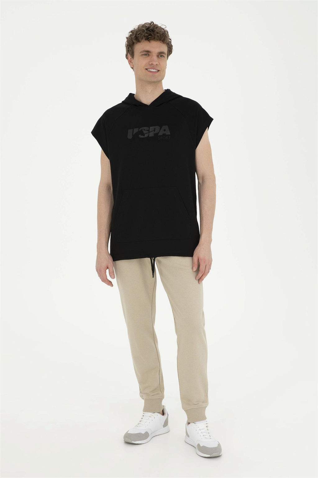 U. S. Polo Assn / Мужская черная футболка - U.s. polo assn фото 4