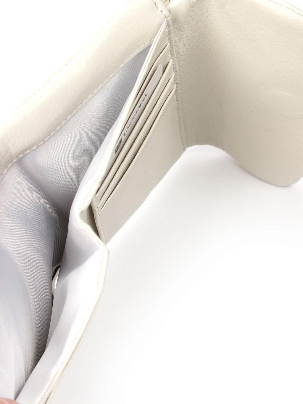 LACCOMA кошелек LA-2089-белый натуральная кожа