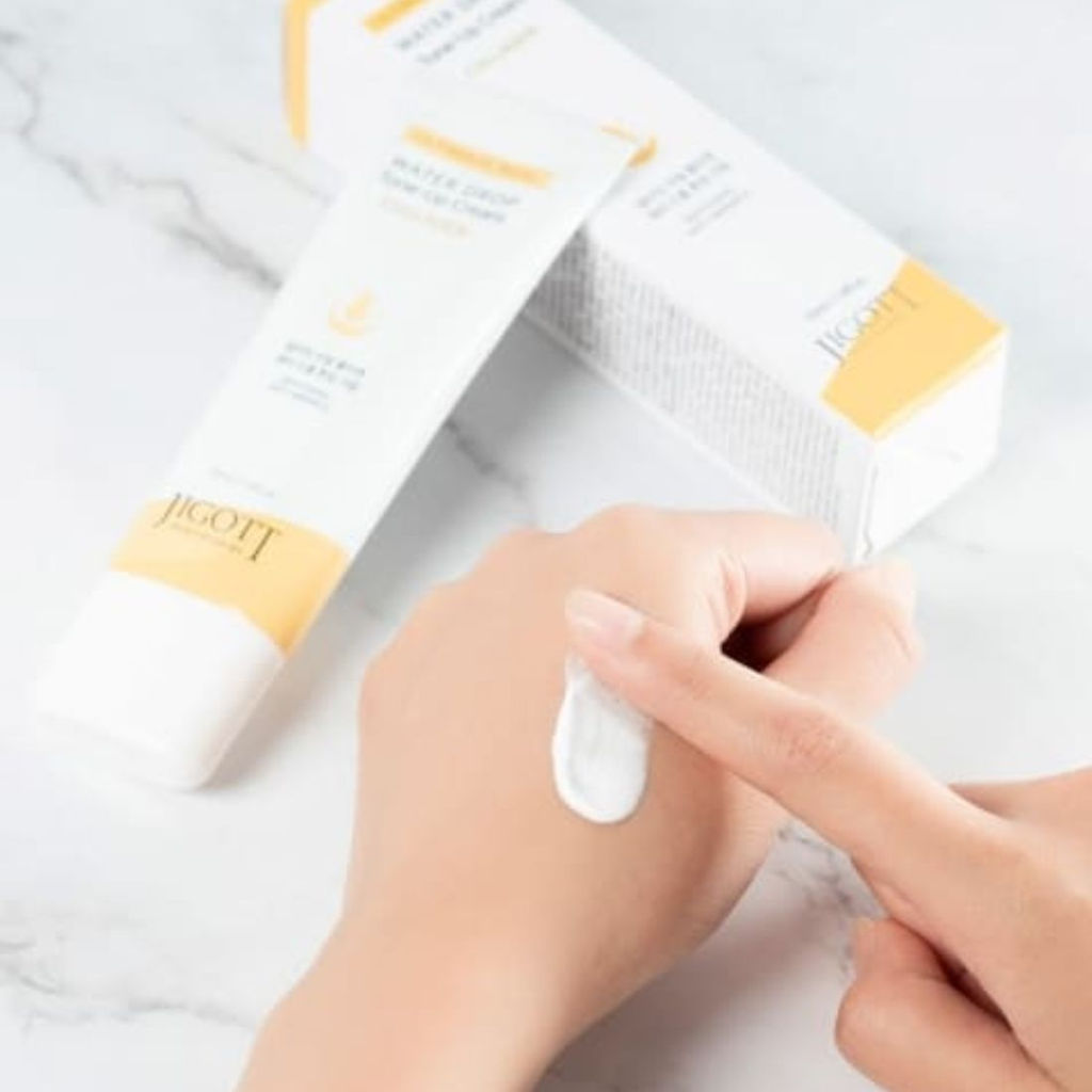 Jigott Крем для лица омолаживающий с коллагеном / Ultimate Real Collagen Water Drop Tone Up Cream, 50 мл