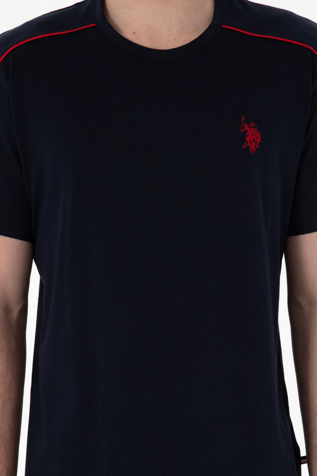 Erkek Bisiklet Yaka Lacivert Pijama Tak_m_ Sepette S_rpriz _ndirim - U.s. polo assn фото 7